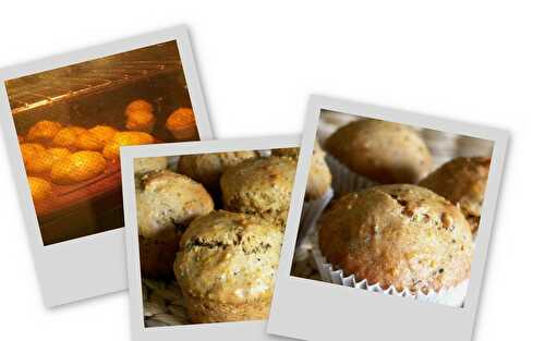 Muffins à l' orange et au pavot