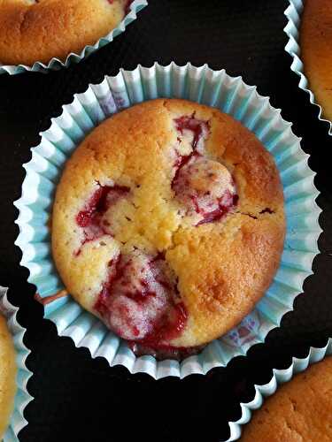 Muffins citron/framboise de Nigella