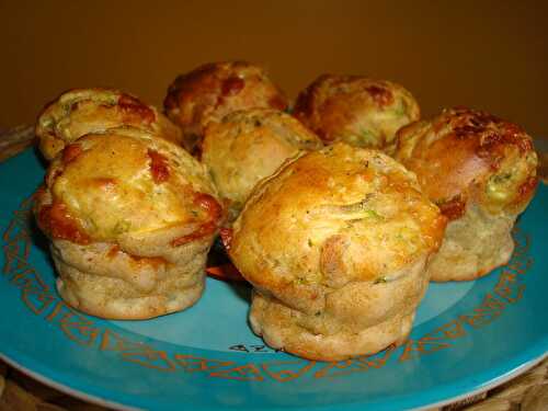 Muffins parmesan/courgettes (Des recettes tout en souplesse)