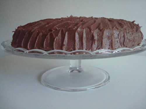 OLD FASHIONED CHOCOLATE CAKE (Nigella Lawson, How to be a domestic Goddess)