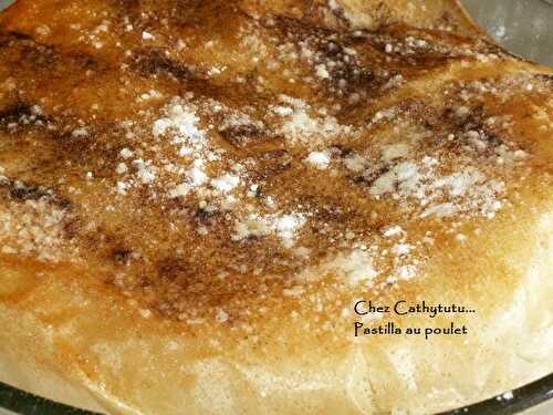 Pastilla au poulet rapide (Maroc)