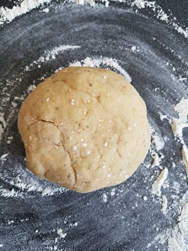 Pâte brisée au fromage blanc et son d'avoine (Cathytutu)