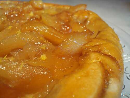 Pear pandowdy (Tatin de poire ? Nigella Kitchen)