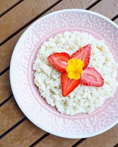 Riz au lait de Cyril Lignac dans Tous en cuisine