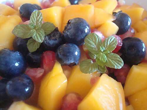 Salade de fruits "antioxydante" (Nigella christmas)