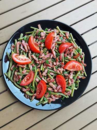 Salade de haricots verts à la hongroise