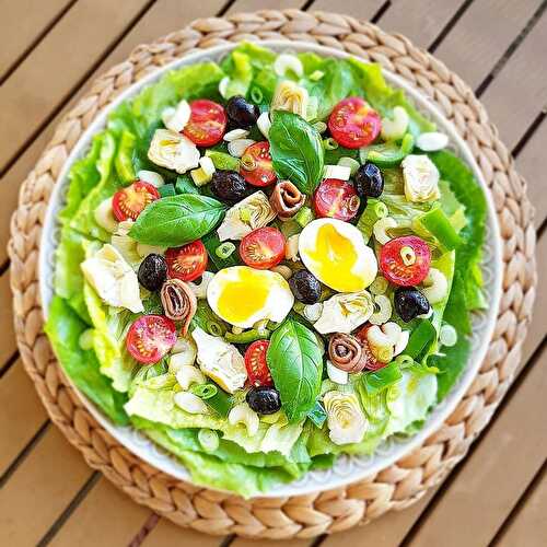 Salade niçoise de Tous en cuisine de Cyril Lignac, 2eme édition