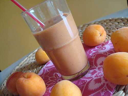 Smoothie abricot/sirop de grenadine (rapide)