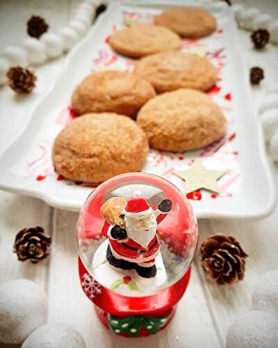 Snickerdoodles ou les cookies de Noël très addictifs à la texture fondante et chewy parfumée à la cannelle