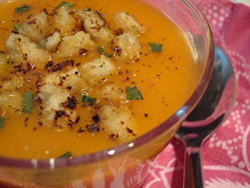 Soupe de courge/pomme verte