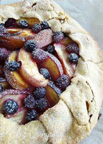 Tarte rustique aux fruits de saison (Cathytutu, Défi cuisine des 2B)