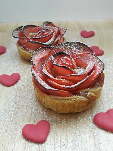 Tartelettes romantiques aux pommes (