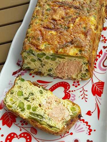 Terrine au saumon et légumes verts (Facile, rapide)