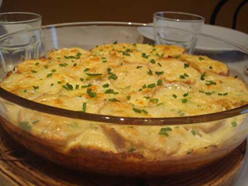 Triple cheese and onions strata (Nigella christmas)