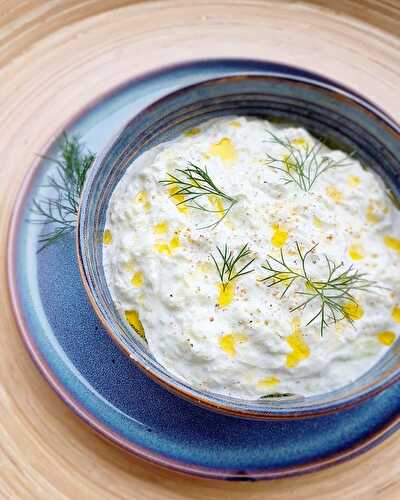 Tzatziki de Cyril Lignac dans Tous en cuisine