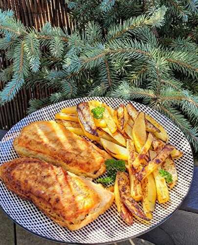Fish & chips au saumon, panure super croustillante (Cathytutu, Mowi)