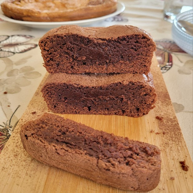 ...Délicieux cakounet, gâteau au chocolat de Philippe Conticini...
