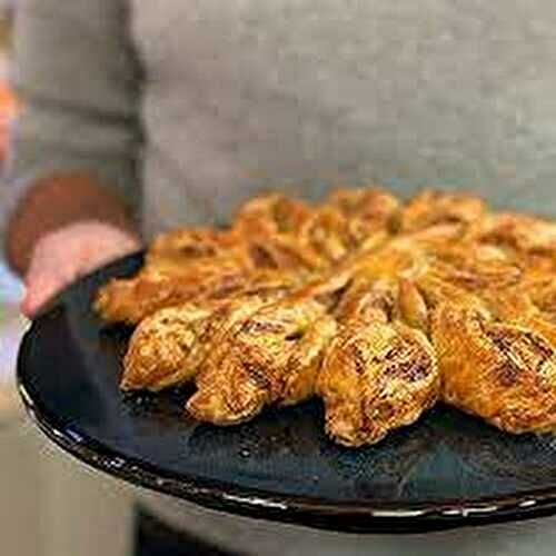 ...Galette des rois soleil à la noisette, tous en cuisine menus de fêtes, Cyril Lignac...