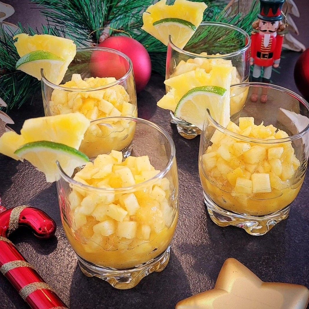 ..Tartare de fruits exotiques.... (Cathytutu, Fêtes)