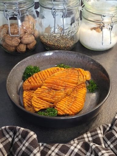 ...Patate douce en accordéon... (Cathytutu)