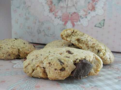 Cookies sans gluten, sans oeufs, sans margarine (végan)