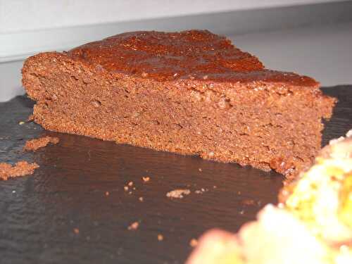 Gâteau au chocolat et beurre de noisette de Valérie Cupillard..