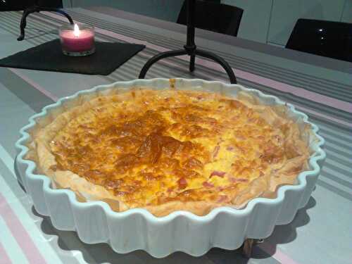 Quiche lorraine fondante...