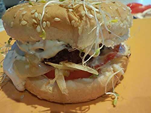 Burger végé express! #vegan...