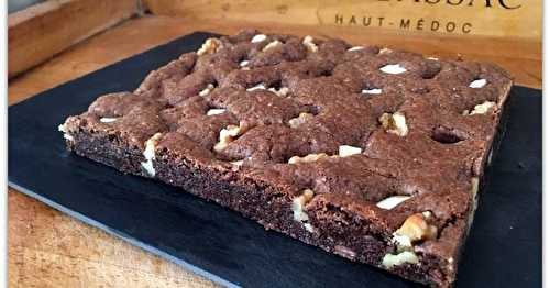 Brownie merveilleux au tahini