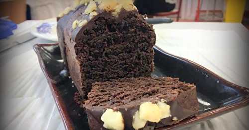Cake au chocolat et noix de macadamia