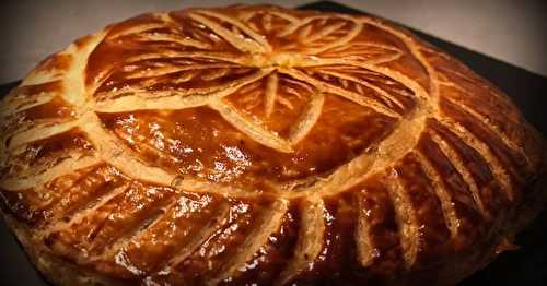 Galette des rois traditionnelle à la frangipane