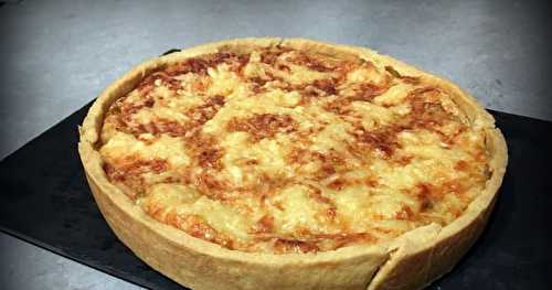 Tarte gourmande aux poireaux 