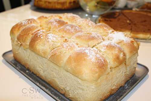 Brioche Butchy à la fleur d’oranger et aux oranges confites