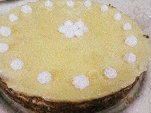 Cheesecake chocolat blanc & citron