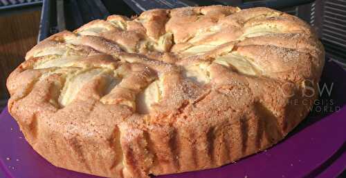 Gâteau aux pommes tout doux…