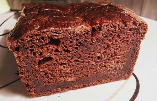 Gâteau moelleux au chocolat et au tofu soyeux