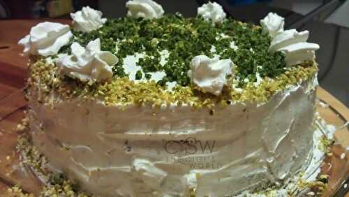Green Velvet Cake [Le gâteau sucré à base d’épinards]