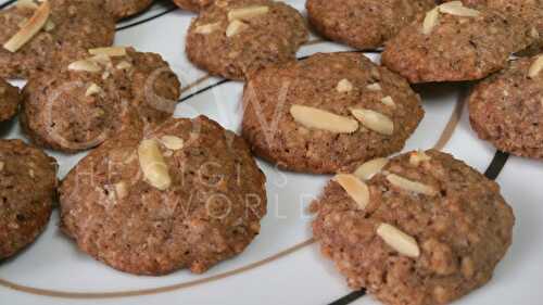 Petits biscuits choc’amandes