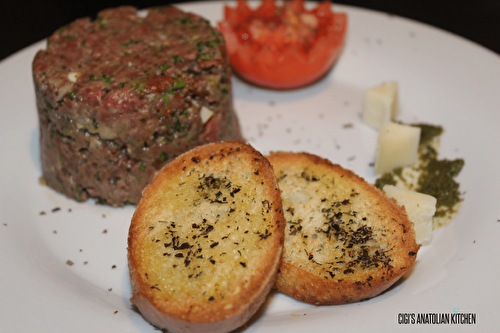 Tartare de boeuf à la Provençale