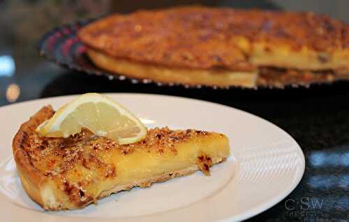 Tarte au citron « brûlée »