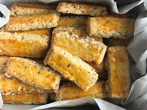 Bâtonnets aux amandes à la farine d'épeautre