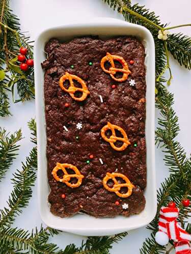 Brownies sans gluten aux saveurs de Noël | Citronelle and Cardamome