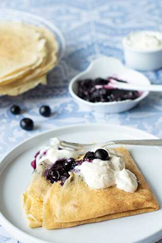 Crêpes moelleuses sans grumeaux