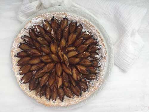 Ma tarte aux pruneaux croustillante dessous