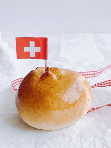 Petits pain du 1er aôut - recette suisse