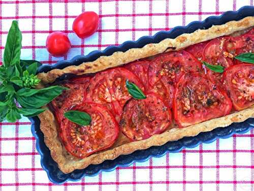 Tarte à la tomate - recette facile et vite fait