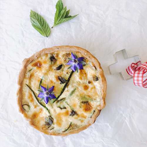 Tartelette aux courgettes - recette suisse | Citronelle and Cardamome