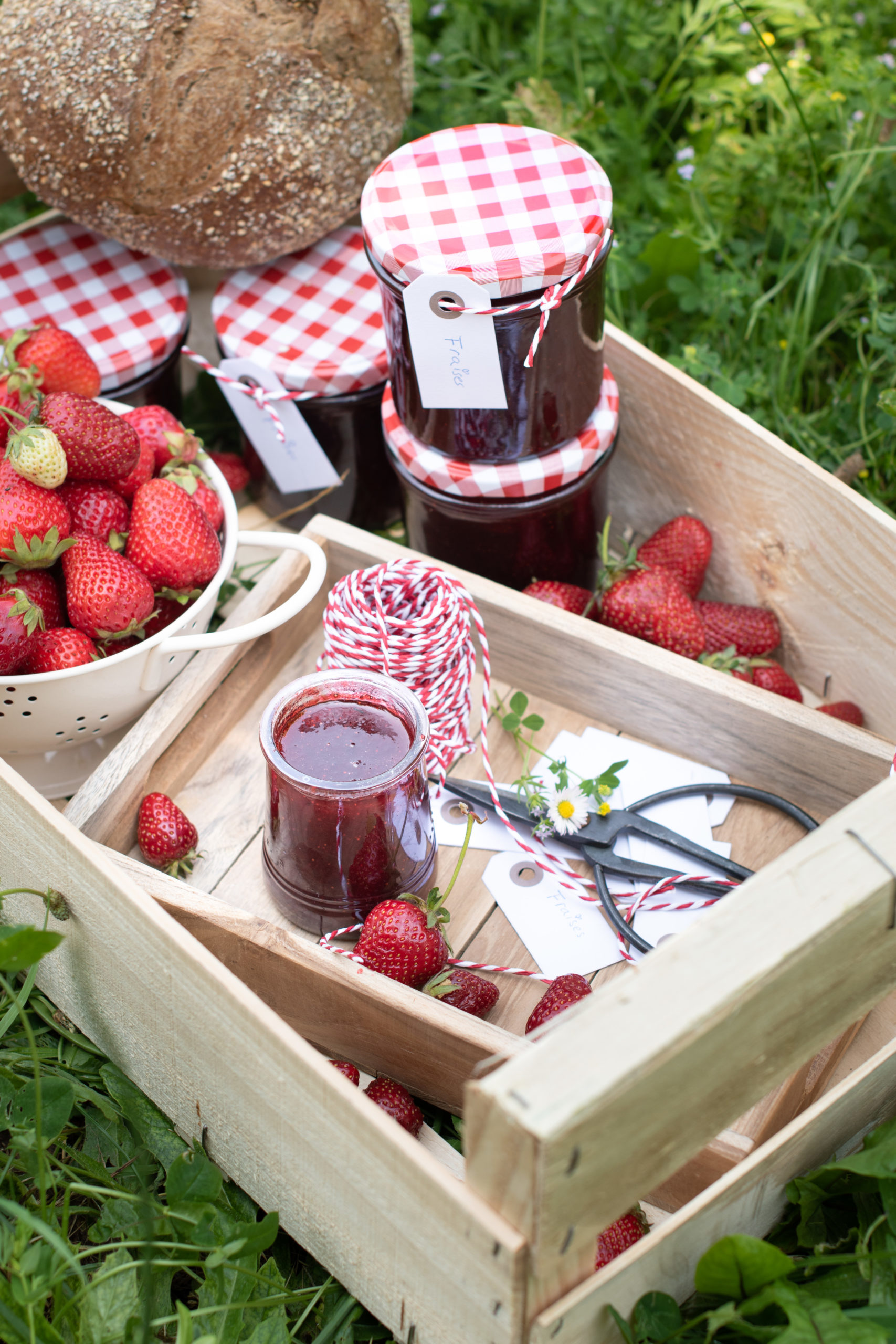 CONFITURE A LA FRAISE