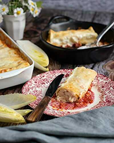 Cannelloni ricotta-endives