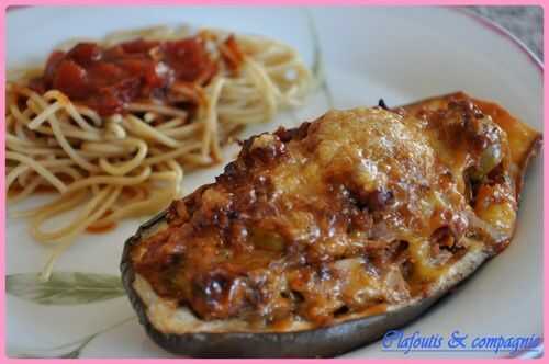 Aubergines Farcies et Gratinées